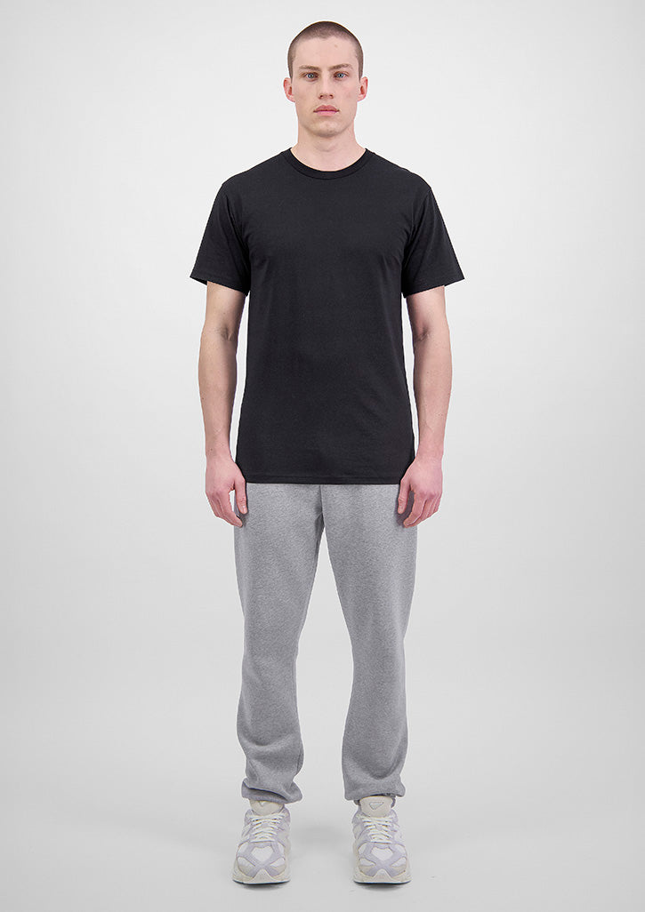 Good Mates Mens Basis Track Pant - Grey Marle