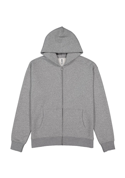 Good Mates Mens Everyday Zip Hoodie - Grey Marle