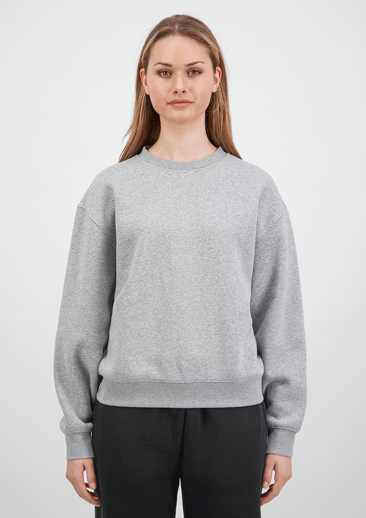 Good Mates Womens Everyday Crew Sweatshirt - Grey Marle