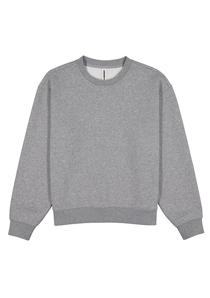 Good Mates Womens Everyday Crew Sweatshirt - Grey Marle