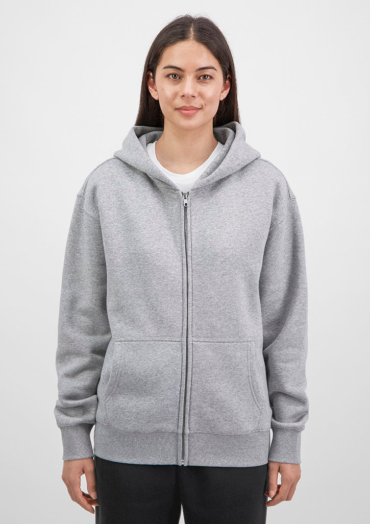 Good Mates Womens Everyday Zip Hoodie - Grey Marle