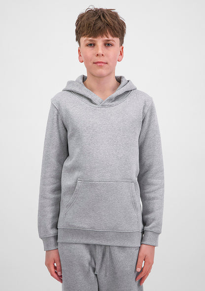Good Mates Youth Basis Hoodie - Grey Marle