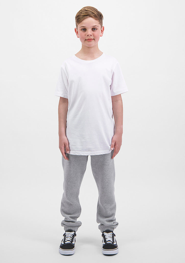 Good Mates Kids Basis Track Pant - Grey Marle