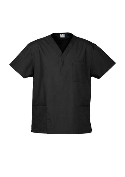 Biz Collection Unisex Classic Scrub Top - Pewter