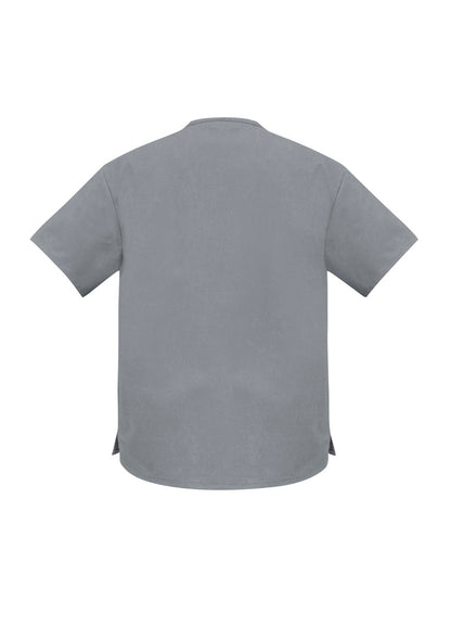 Biz Collection Unisex Classic Scrub Top - Pewter