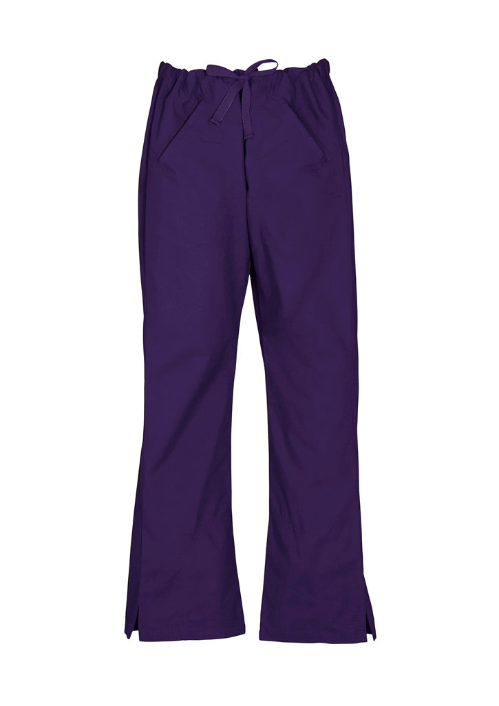 Biz Collection Womens Classic Scrub Pant - Purple