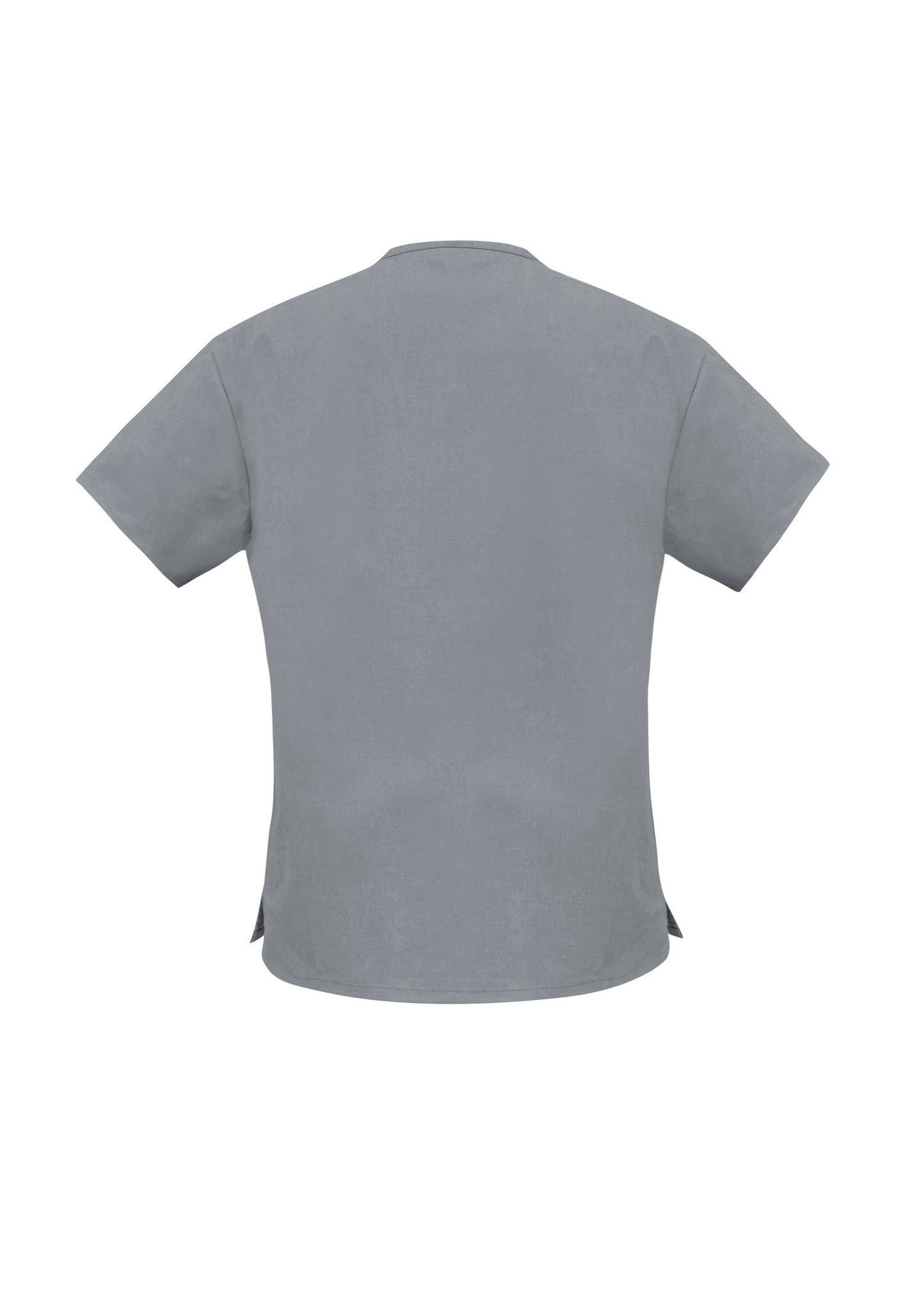 Biz Collection Womens Classic Scrub Top - Pewter