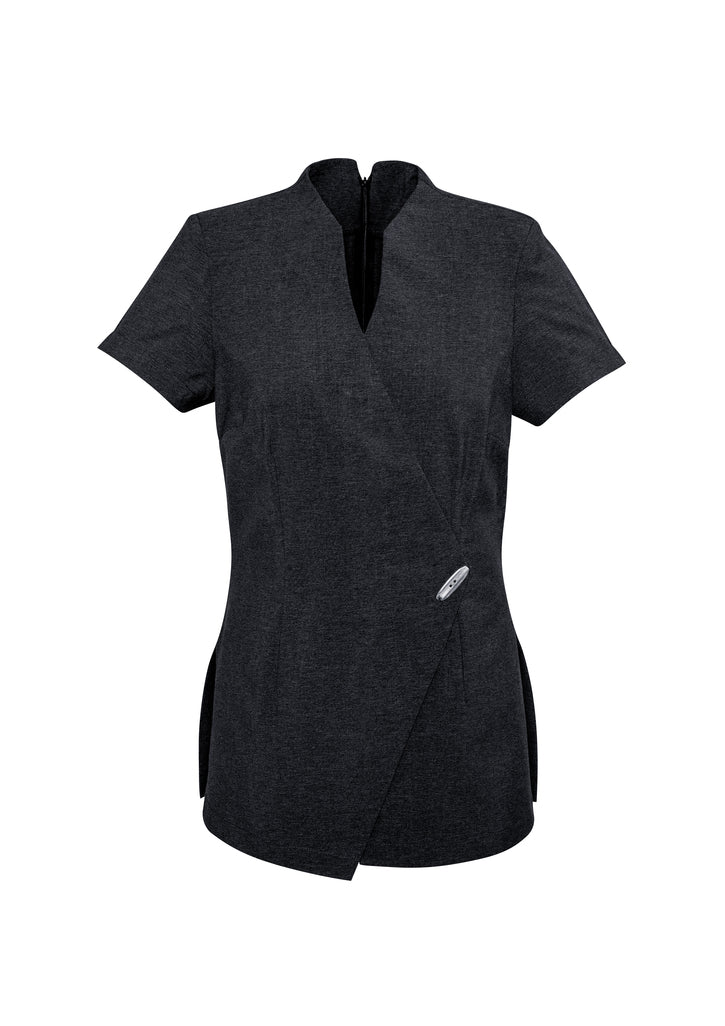 Biz Collection Womens Spa Tunic - Black