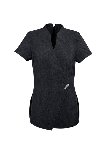 Biz Collection Womens Spa Tunic - Black
