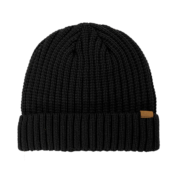 Rib Knitted Cuffed Beanie
