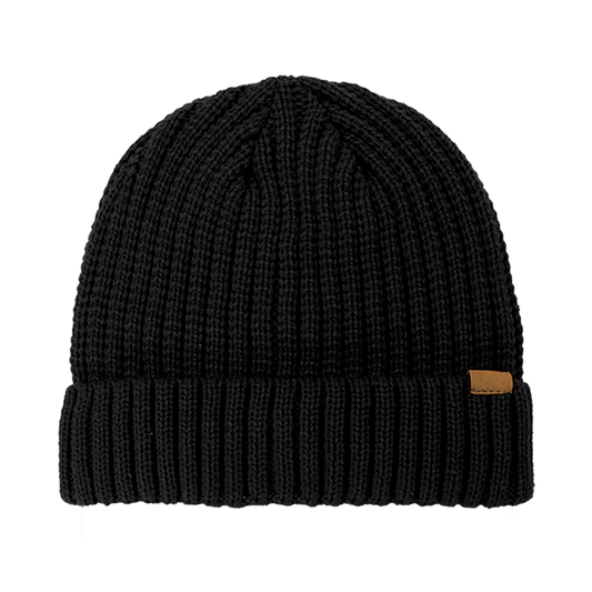 Rib Knitted Cuffed Beanie