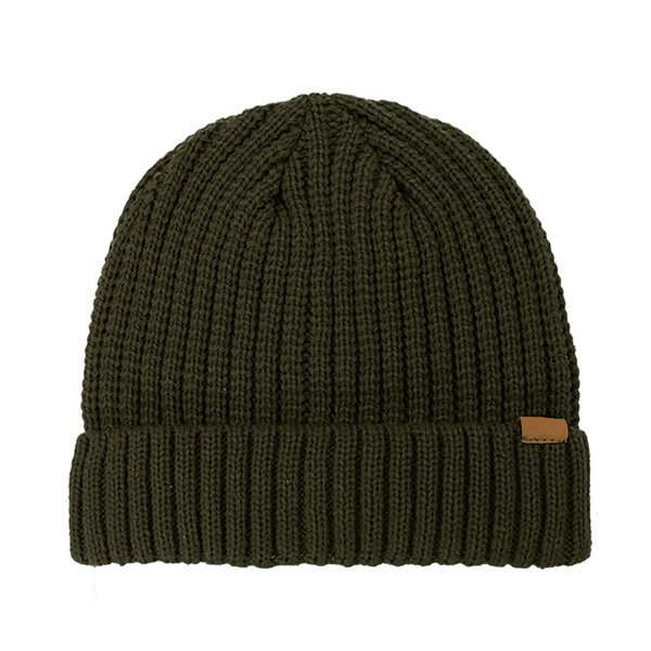 Rib Knitted Cuffed Beanie