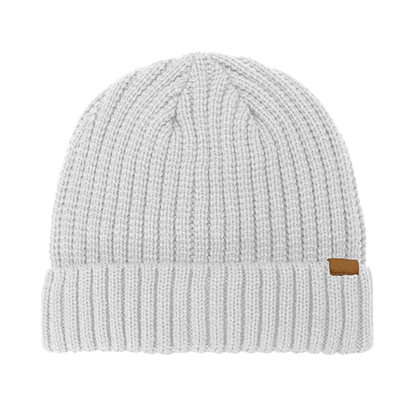 Rib Knitted Cuffed Beanie