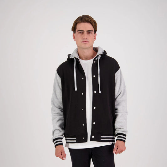 Cloke Hooded Letterman;Cloke Hooded Letterman;Cloke Hooded Letterman