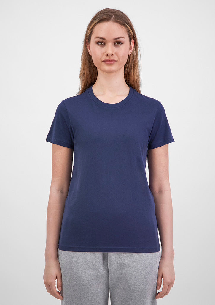 Good Mates Womens Basis Short Sleeve Tee - Ink