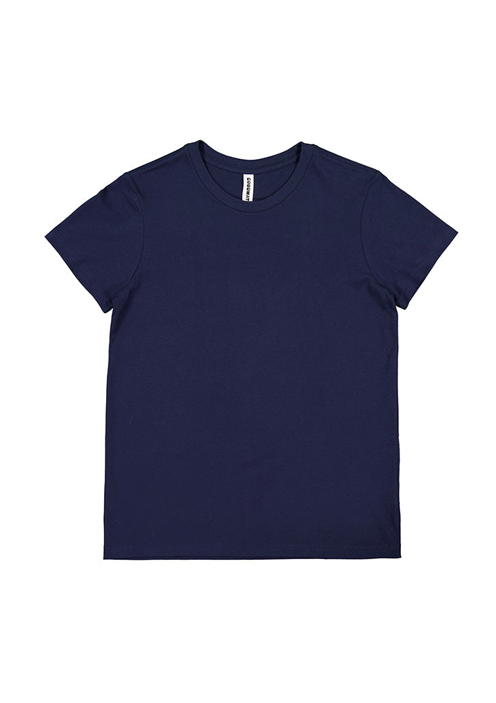 Good Mates Womens Basis Short Sleeve Tee - Ink