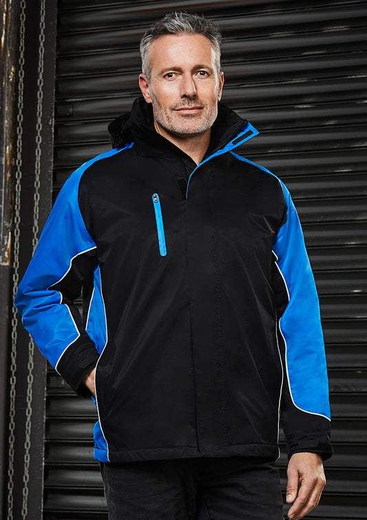 Biz Collection Unisex Nitro Jacket - Black/Grey/White