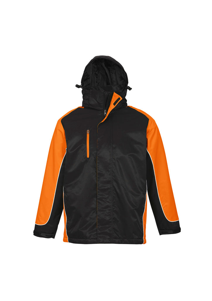Biz Collection Unisex Nitro Jacket - Black/Orange/White