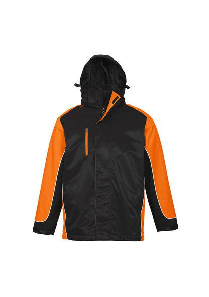 Biz Collection Unisex Nitro Jacket - Black/Orange/White