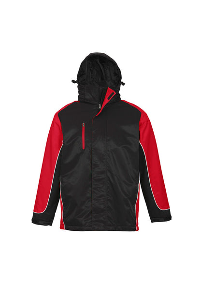 Biz Collection Unisex Nitro Jacket - Black/Red/White