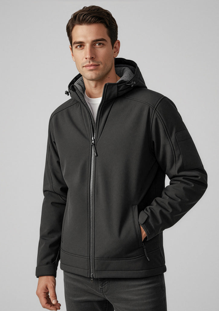 Biz Collection Mens Summit Jacket - Black/Graphite