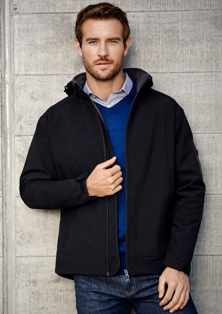 Biz Collection Mens Summit Jacket - Black/Graphite