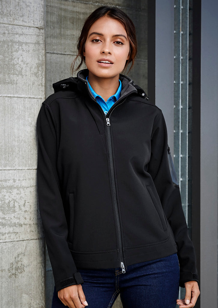 Biz Collection Womens Summit Jacket - Black/Graphite