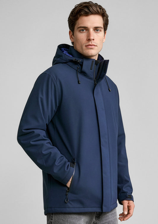 Biz Collection Mens Eclipse Jacket - Navy