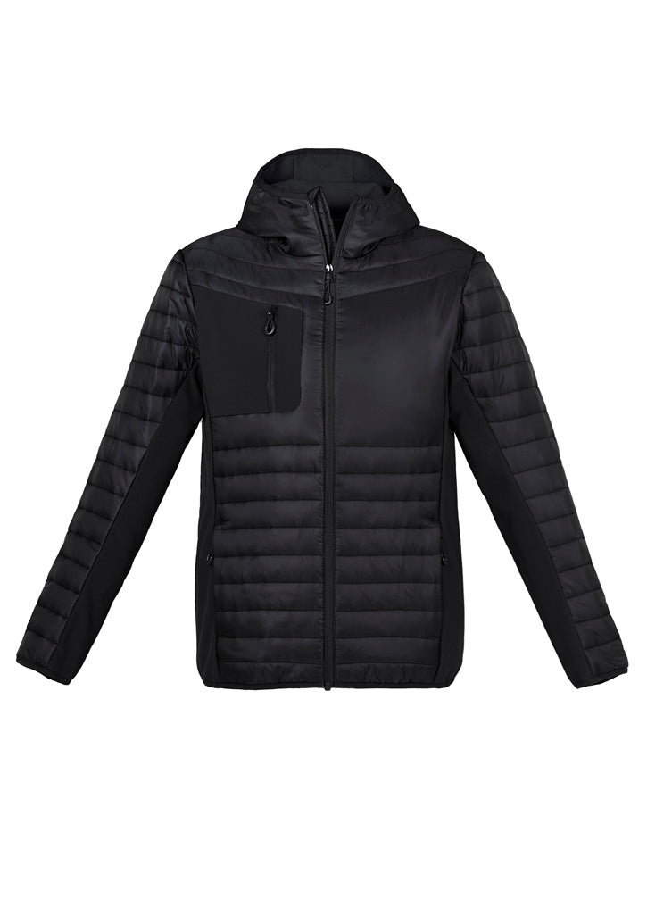 Biz Collection Unisex Patrol Jacket - Navy/Silver