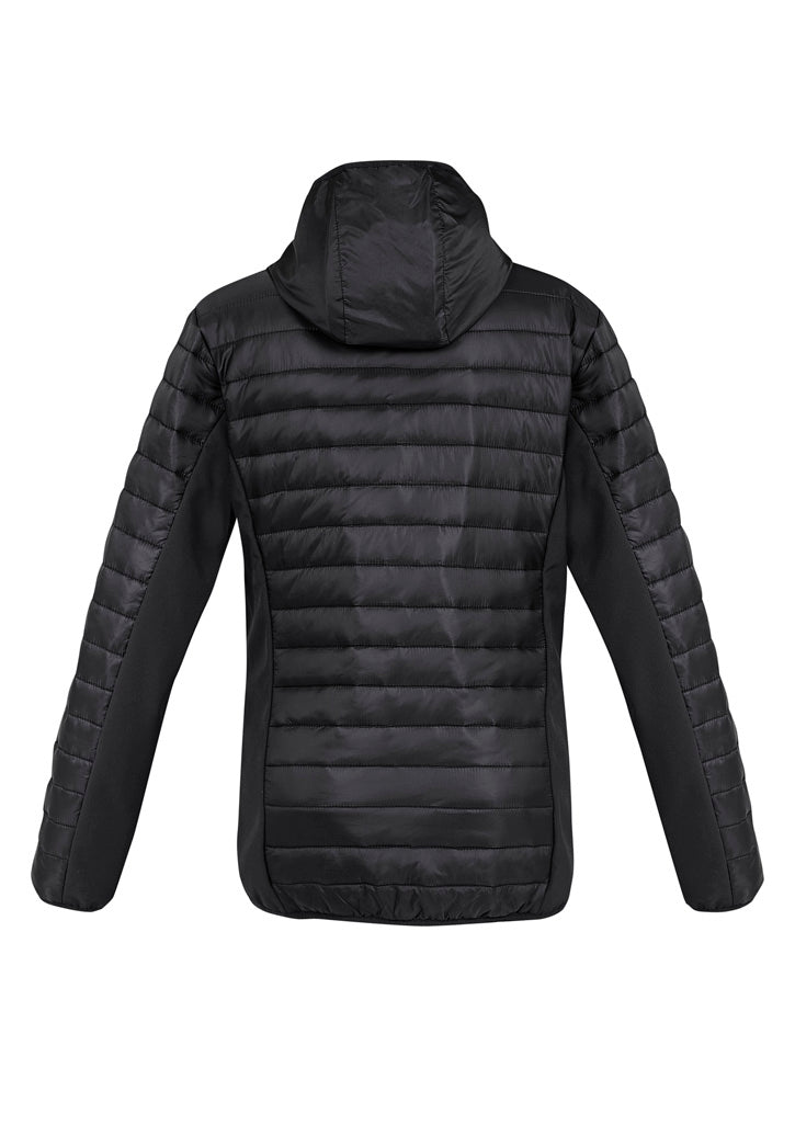 Biz Collection Unisex Patrol Jacket - Black/Silver