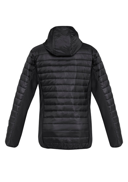 Biz Collection Unisex Patrol Jacket - Black/Silver