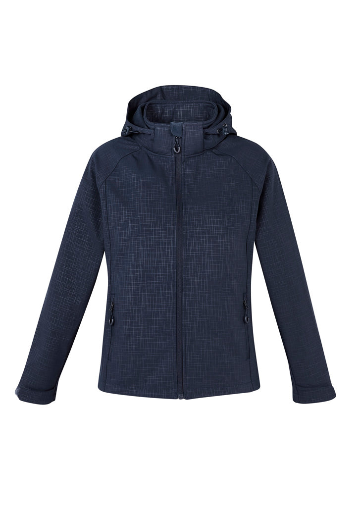 Biz Collection Womens Geo Jacket - Navy