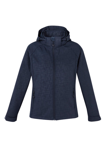 Biz Collection Womens Geo Jacket - Navy