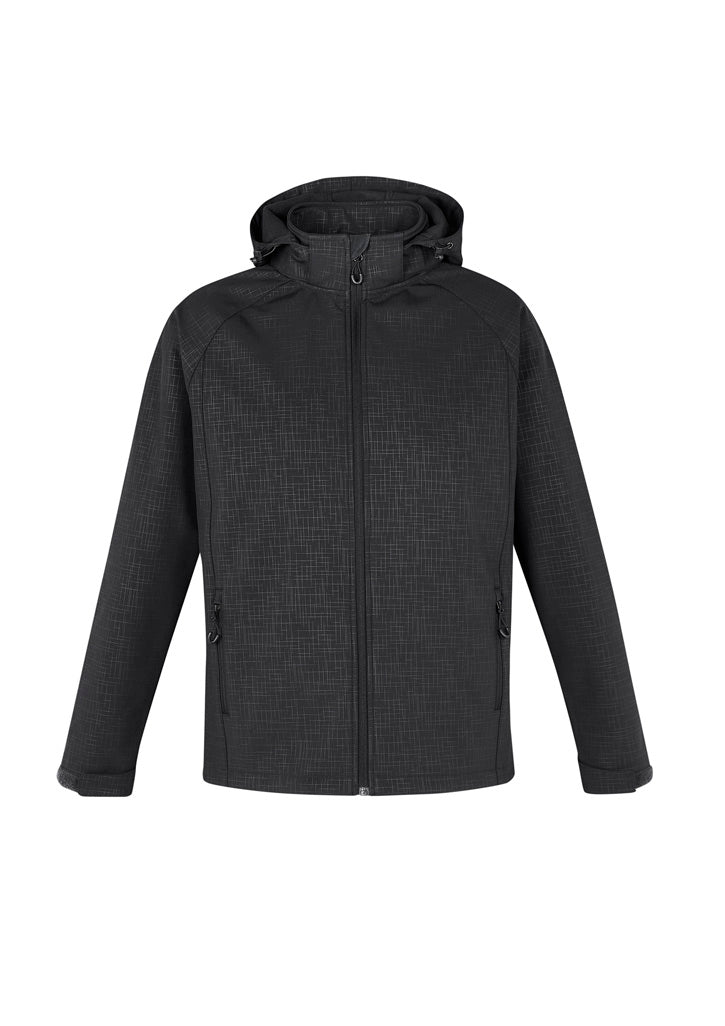 Biz Collection Mens Geo Jacket - Navy