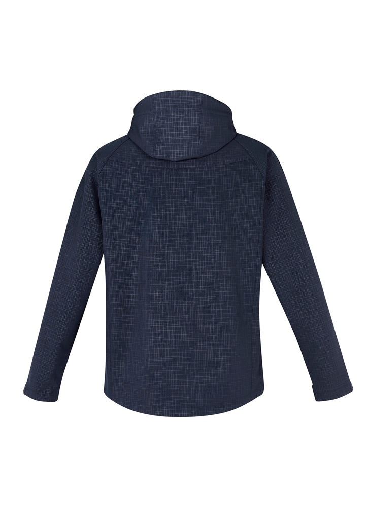 Biz Collection Mens Geo Jacket - Navy