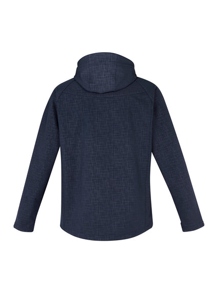 Biz Collection Mens Geo Jacket - Navy
