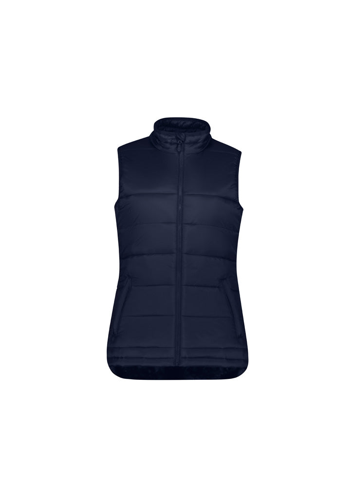Biz Collection Womens Alpine Vest - Navy