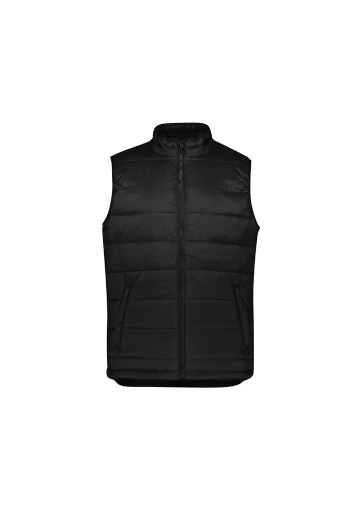 Biz Collection Mens Alpine Vest - Black