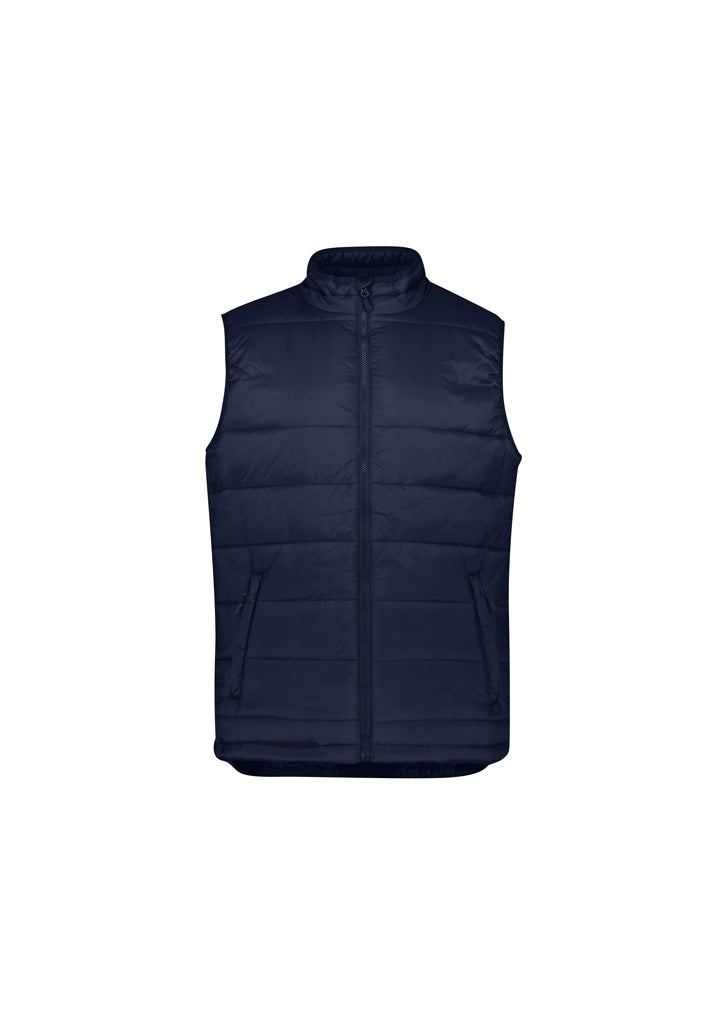 Biz Collection Mens Alpine Vest - Navy