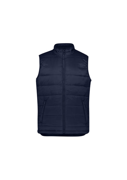 Biz Collection Mens Alpine Vest - Navy