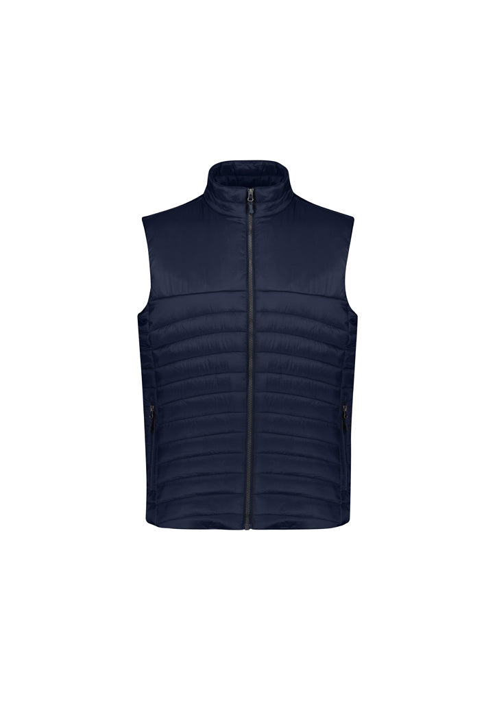 Biz Collection Mens Expedition Vest - Navy