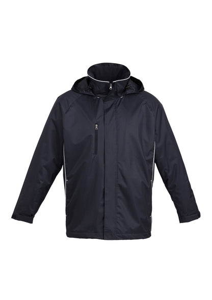 Biz Collection Unisex Core Jacket - Navy/White