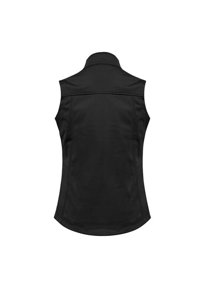 Biz Collection Womens Softshell Vest - Black