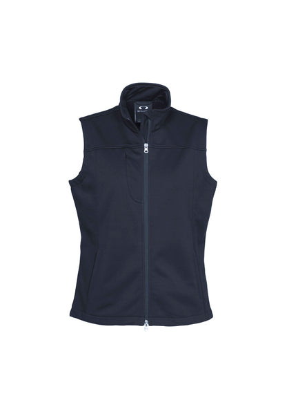Biz Collection Womens Softshell Vest - Navy