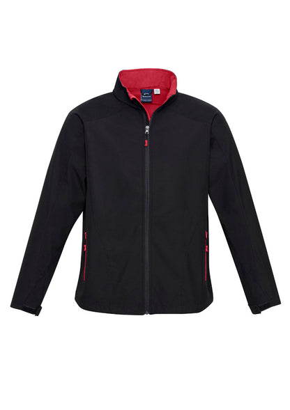 Biz Collection Kids Geneva Jacket - Black/Red