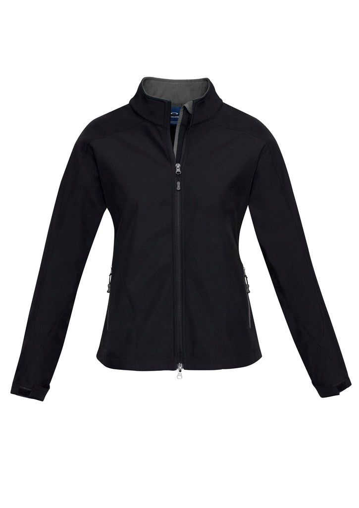 Biz Collection Womens Geneva Jacket - Black/Graphite