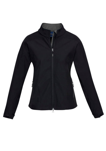 Biz Collection Womens Geneva Jacket - Black/Graphite