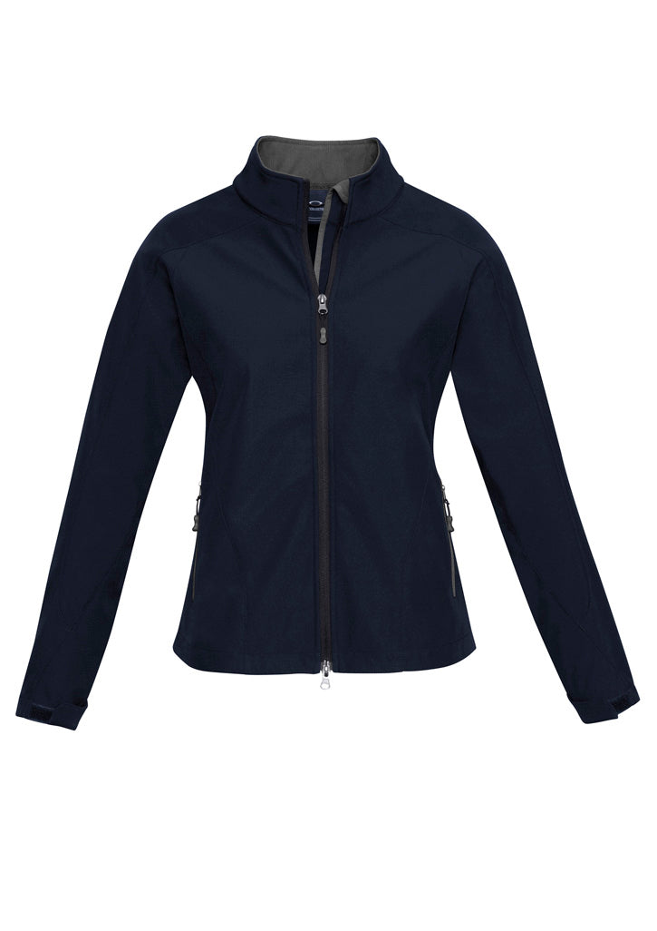 Biz Collection Womens Geneva Jacket - Navy/Graphite