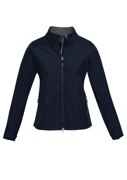 Biz Collection Womens Geneva Jacket - Navy/Graphite