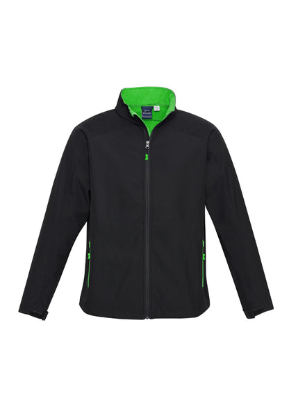 Biz Collection Mens Geneva Jacket - Navy/Graphite